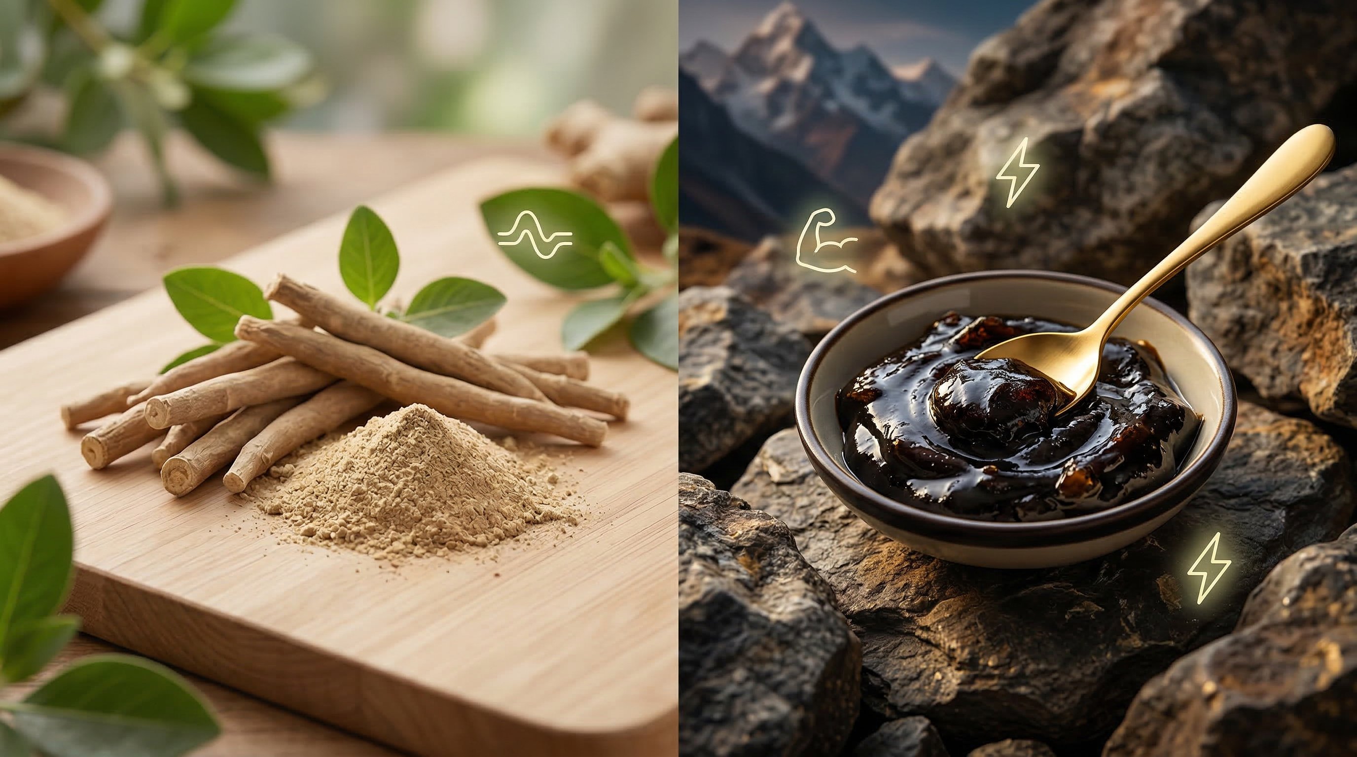 Ashwagandha vs Shilajit: Which One Is Right for You?