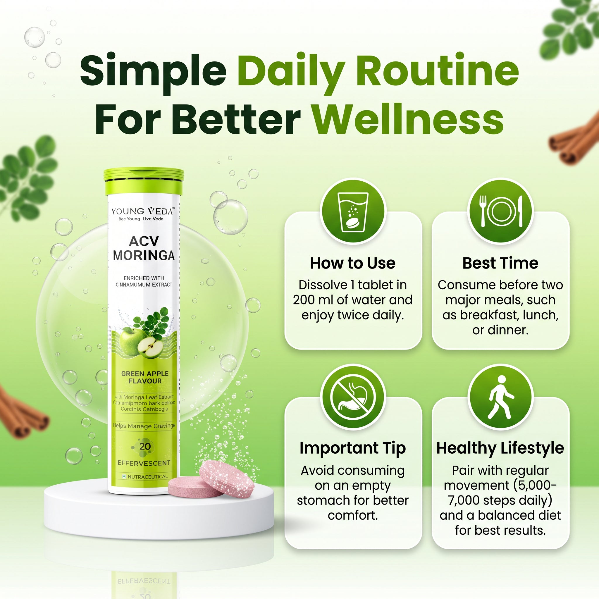 ACV Moringa For Craving Control