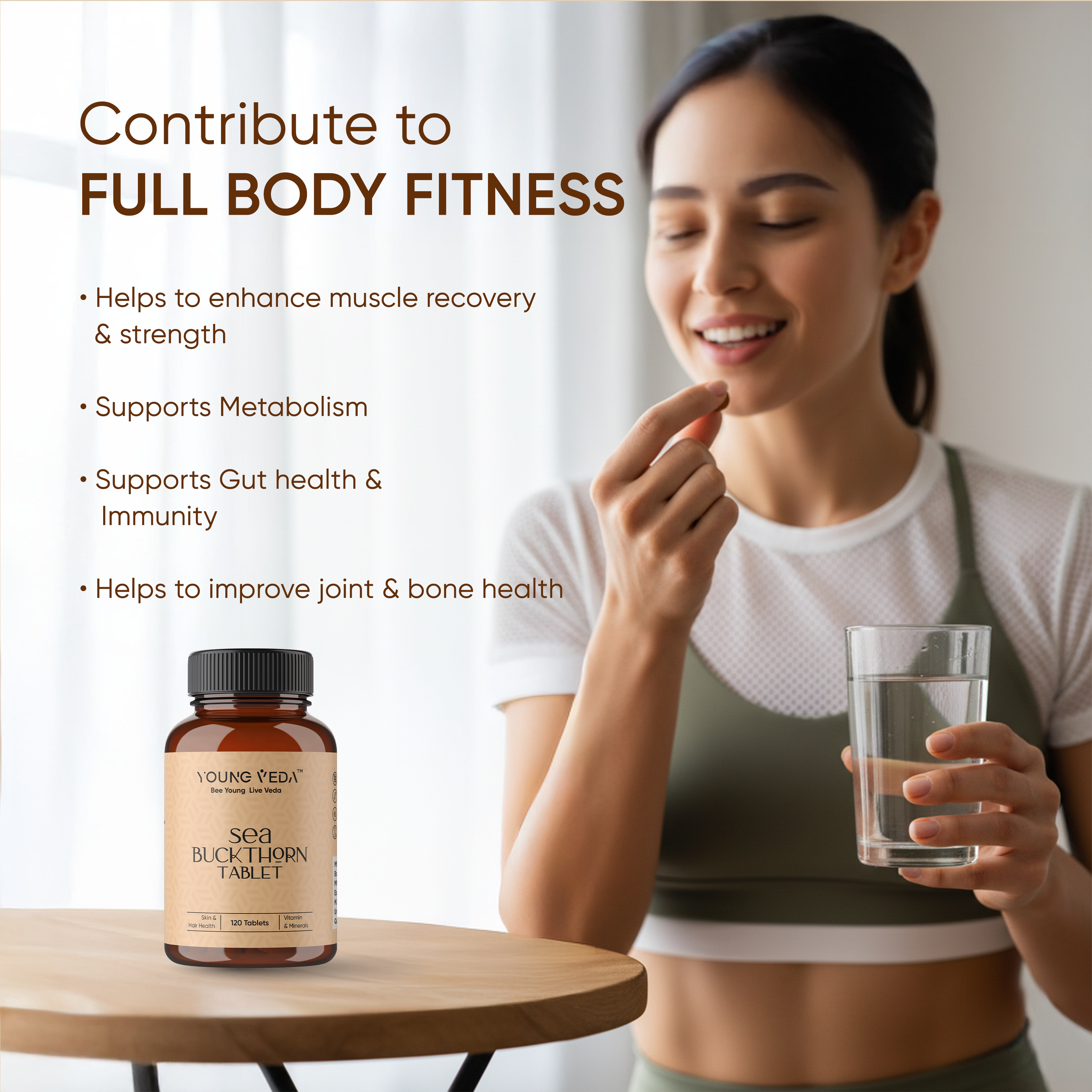 Sea Buckthorn Tablet for daily supplement