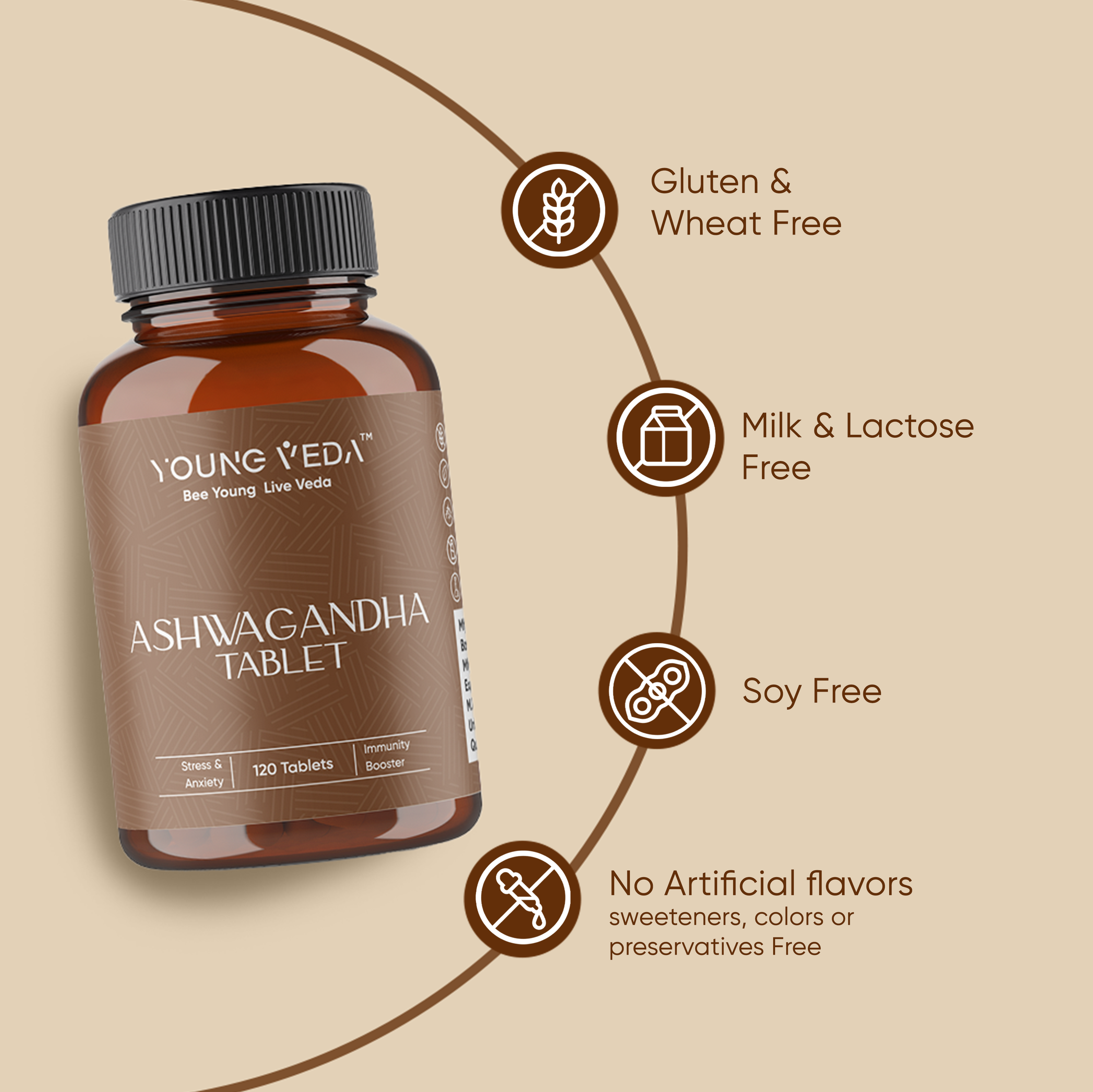 Ashwagandha tablet for Stress & Anxitey