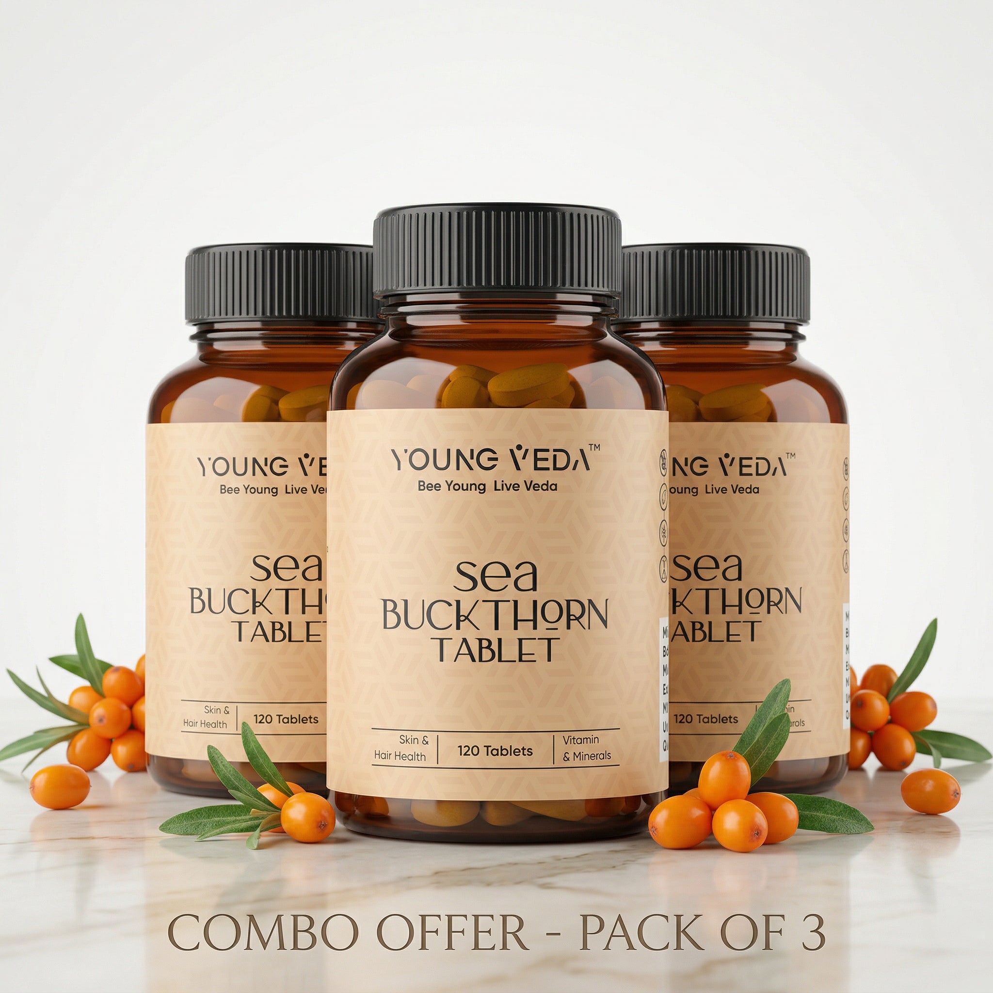 Sea Buckthorn Tablet for daily supplement